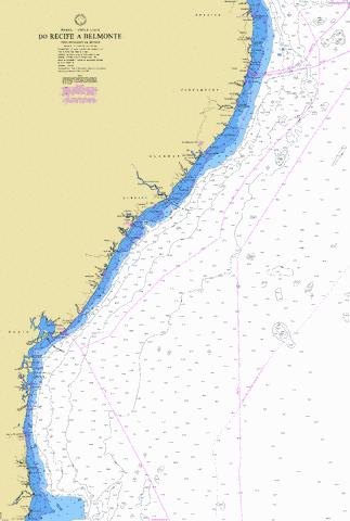 DO RECIFE A BELMONTE Marine Chart - Nautical Charts App