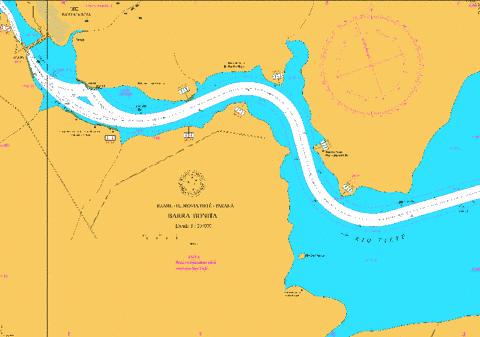BARRA BONITA - 1 Marine Chart - Nautical Charts App