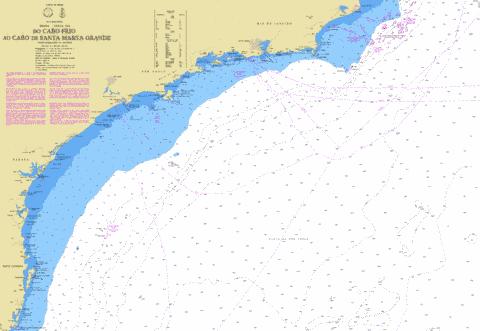 DO CABO FRIO AO CABO DE SANTA MARTA GRANDE Marine Chart - Nautical Charts App