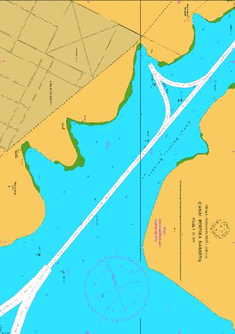 CANAL  PEREIRA  BARRETO 1 Marine Chart - Nautical Charts App