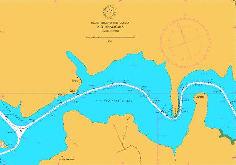 RIO PIRACICABA - 1 Marine Chart - Nautical Charts App