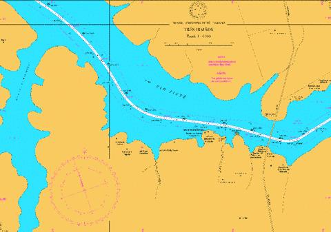 TRES IRMAO 8 Marine Chart - Nautical Charts App