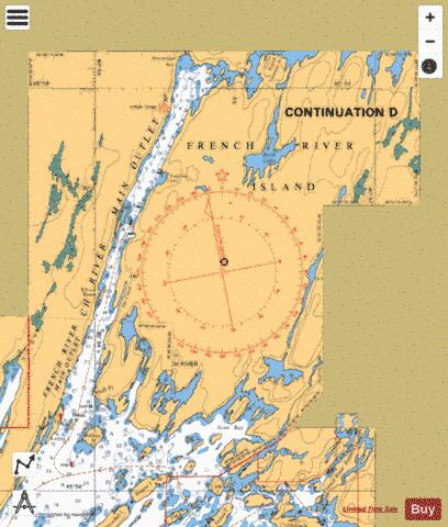 CONTINUATION D Marine Chart - Nautical Charts App
