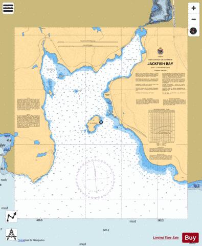 JACKFISH BAY Marine Chart - Nautical Charts App