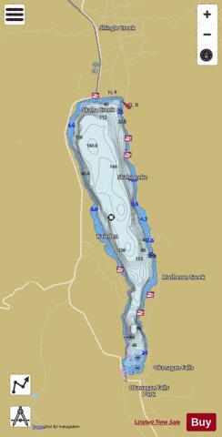 OKANAGAN LAKE - CONTINUATION A - (SKAHA LAKE) Marine Chart - Nautical Charts App
