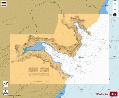 LITTLE HARBOUR DEEP AND / ET UNION COVE Marine Chart - Nautical Charts App