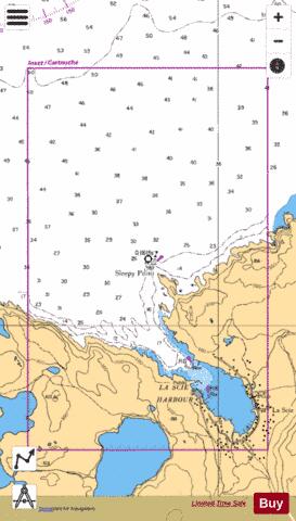 LA SCIE HARBOUR Marine Chart - Nautical Charts App
