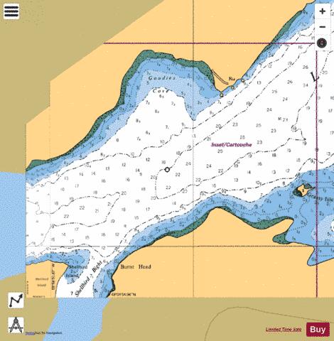 GOUDIES COVE Marine Chart - Nautical Charts App