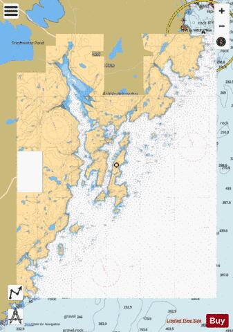 BURIN INLET AND APPROACHES / ET LES APPROCHES Marine Chart - Nautical Charts App