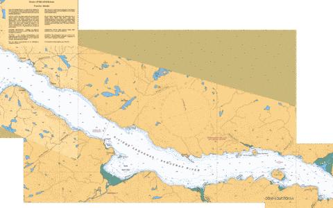 Continuation A - Ile St-Louis a Cap Eternite Marine Chart - Nautical Charts App