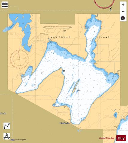 LAKE KAGAWONG Marine Chart - Nautical Charts App