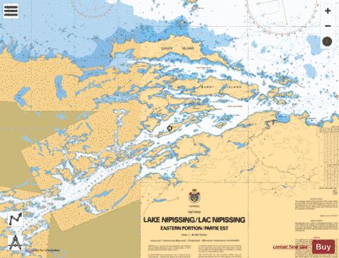 FRENCH RIVER - COMFORT ISLAND TO/À FISHERMAN'S ISLAND Marine Chart - Nautical Charts App