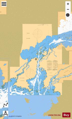 PLAYGREEN LAKE TO/AU LITTLE PLAYGREEN LAKE,NU Marine Chart - Nautical Charts App