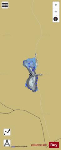 Angler Lake depth contour Map - i-Boating App