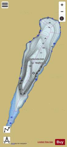 Conkle Lake depth contour Map - i-Boating App