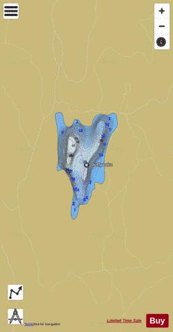 Duffy Lake depth contour Map - i-Boating App