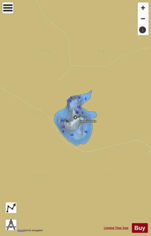 St. Francis Lake depth contour Map - i-Boating App