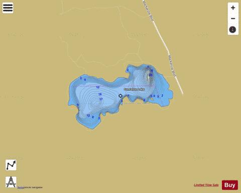 Gantahaz Lake depth contour Map - i-Boating App