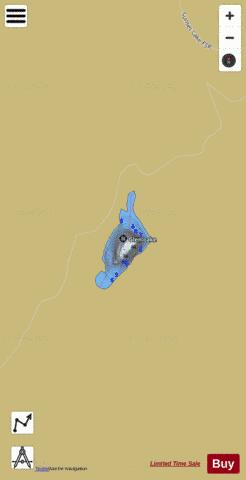 Glen Lake depth contour Map - i-Boating App