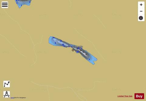 Jade Lake depth contour Map - i-Boating App