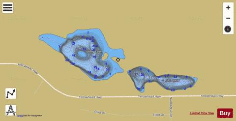 Loch Garry depth contour Map - i-Boating App