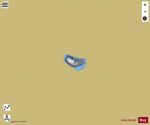 Lund Lake depth contour Map - i-Boating App