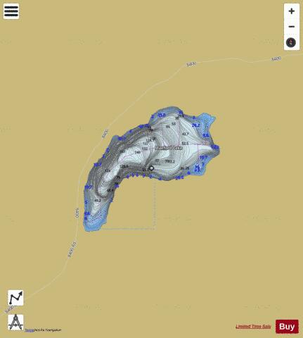 Maeford Lake depth contour Map - i-Boating App