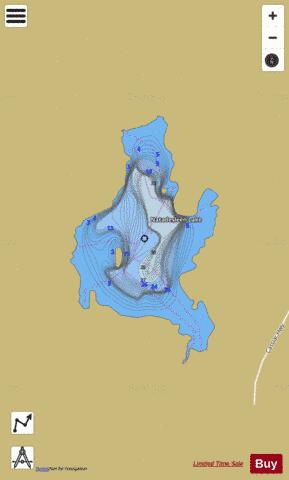 Natadesleen Lake depth contour Map - i-Boating App
