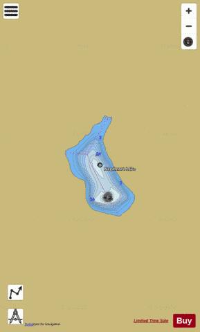 Needmore Lake depth contour Map - i-Boating App