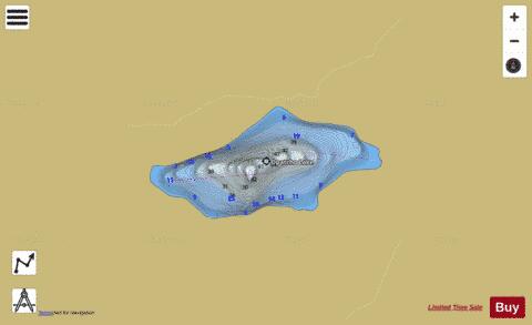 Opatcho Lake depth contour Map - i-Boating App