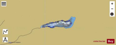Rosseau Lake depth contour Map - i-Boating App
