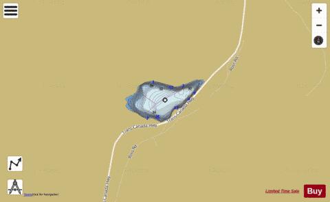 Schkam Lake depth contour Map - i-Boating App