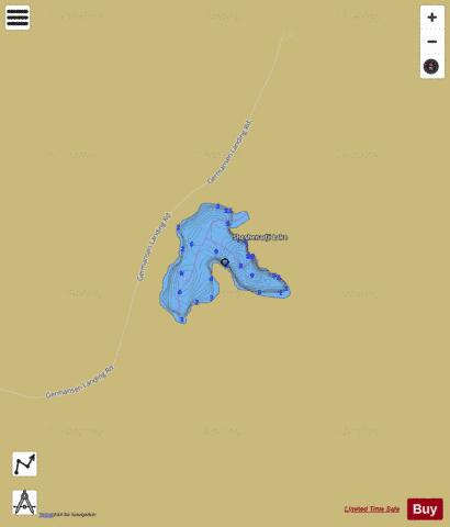Sheshenadji Lake depth contour Map - i-Boating App