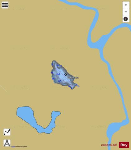 Sumner Lake depth contour Map - i-Boating App