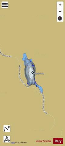 Tsitniz Lake depth contour Map - i-Boating App