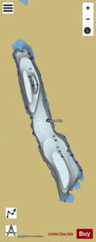 Vedan Lake depth contour Map - i-Boating App