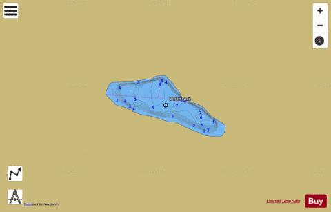 Vivian Lake depth contour Map - i-Boating App
