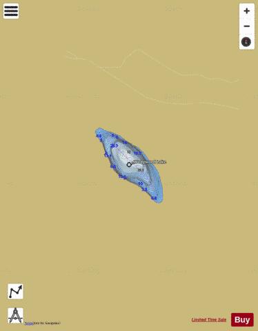 Wedgwood Lake depth contour Map - i-Boating App