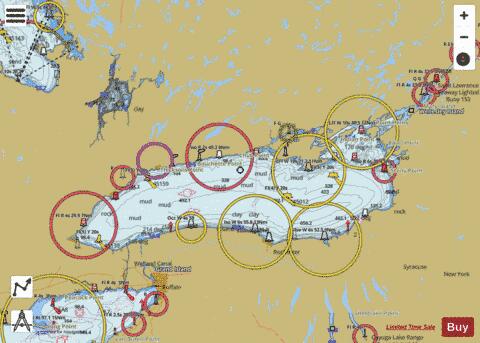 Lake Ontario\Lac Ontario Marine Chart - Nautical Charts App