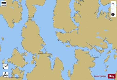 Gulf of Boothia and Committee Bay Marine Chart - Nautical Charts App
