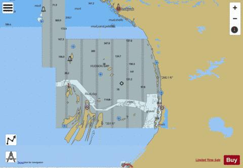 B\xE9langer Island \xE0/to Cotter Island Marine Chart - Nautical Charts App