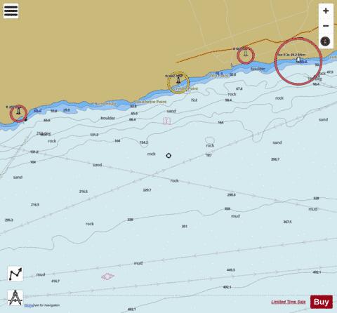 Port Hope to Port Darlington Marine Chart - Nautical Charts App
