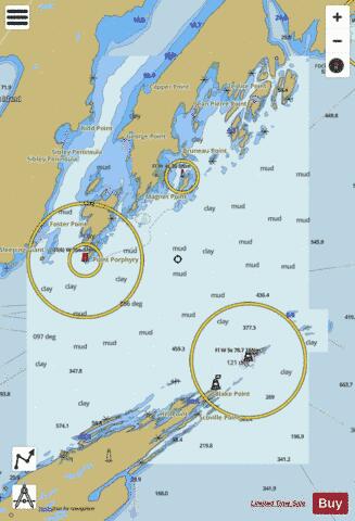 Passage Island to\a Thunder Bay Marine Chart - Nautical Charts App