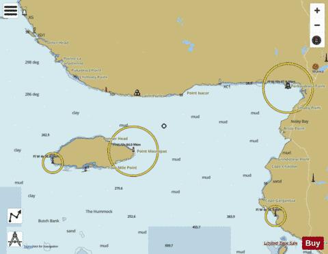 Cape Gargantua to\a Otter Head Marine Chart - Nautical Charts App