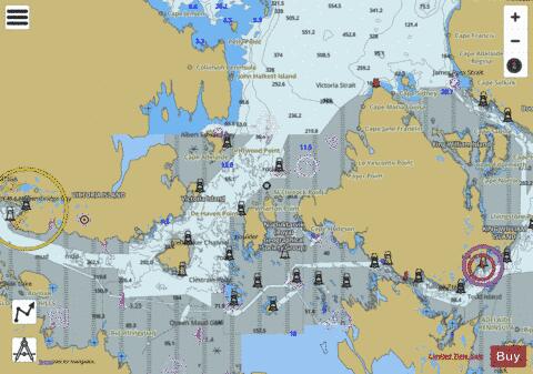VICTORIA STRAIT Marine Chart - Nautical Charts App