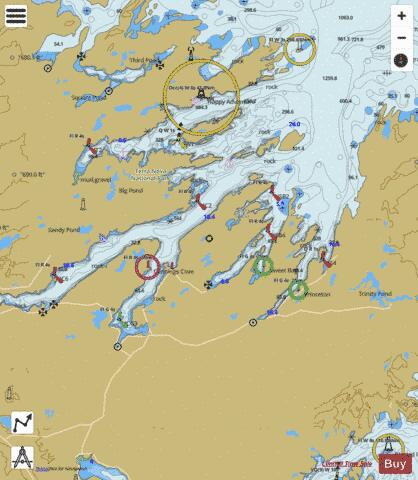 Bonavista Bay (Southern Portion) Marine Chart - Nautical Charts App