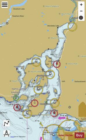 Howe Sound Marine Chart - Nautical Charts App