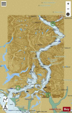 Jervis Inlet Marine Chart - Nautical Charts App