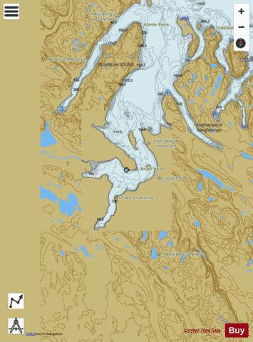 Milne Inlet, Southern Portion Marine Chart - Nautical Charts App