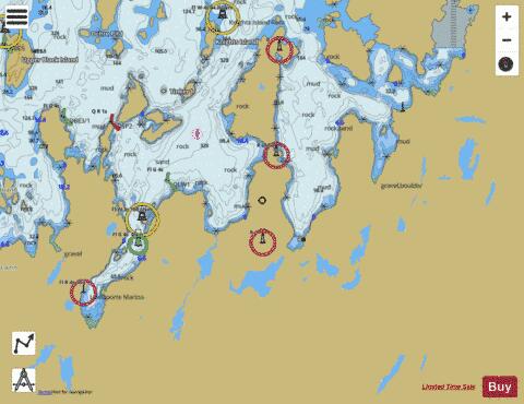 Lewisporte and Approaches and Loon Bay Marine Chart - Nautical Charts App